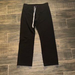 Figs Black Livingston Scrub Pants Medium